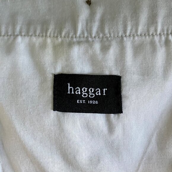 Haggar Mens Green Polyester Shorts Size 40 - Picture 8 of 8